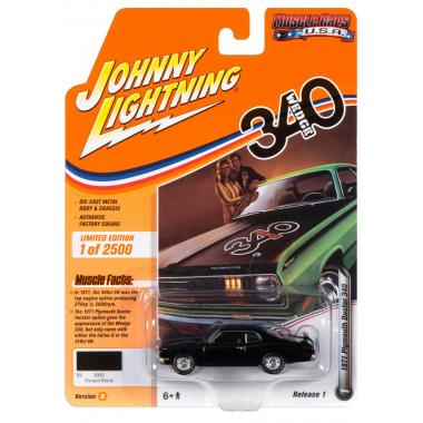 Johnny Lightning 1971 Plymouth Duster 340 Black