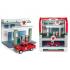 Johnny Lightning Diorama Texaco Gas Station & Chevy 1965 Towtruck