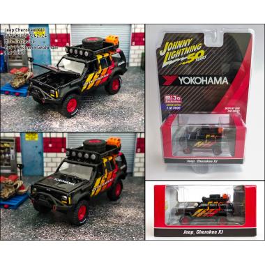 Johnny Lightning 50th Anniversary Jeep Cherokee XJ 4x4 Advan Yokohama 