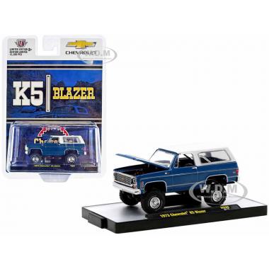 M2 Machines 1973 Chevrolet K5 Blazer Blue 