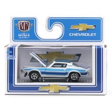 M2 Machines 1972 Chevrolet Camaro Z/28 Pearl White Frostbite