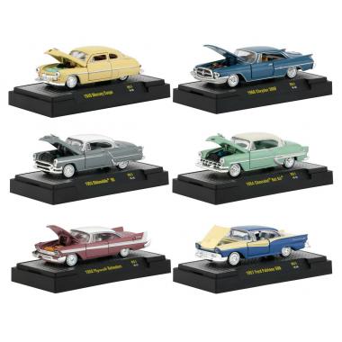 M2 Machines Auto Thentics 6 Cars Set Release 51