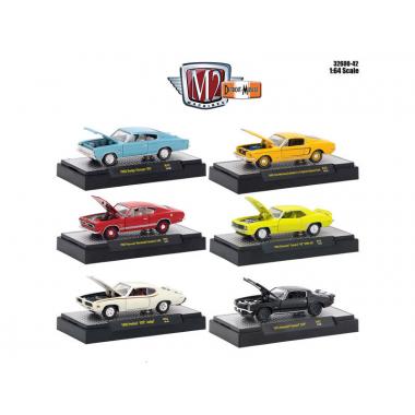 M2 Machines Detroit Muscle 6 Cars Set Release 42