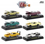 M2 Machines Detroit Muscle 6 Cars Set Release 44