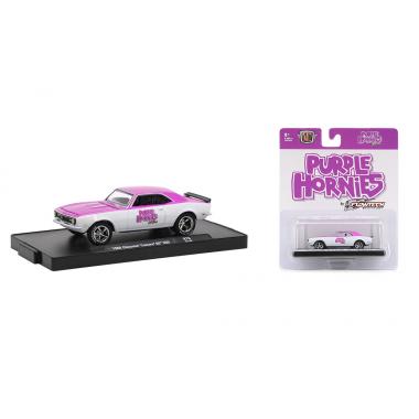 M2 Machines 1:64 1968 Chevrolet Camaro SS 350 White and Purple 