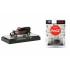 M2 Machines 1932 Ford Tudor Sedan Black with Red Flames, White Top and Red Interior "Coca-Cola"