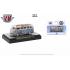 M2 Machines 1958 Volkswagen Microbus 15 Window USA Model Light Blue and White (Rusted)