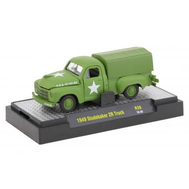 M2 Machines 1:64 1949 Studebaker 2R Truck USA Army