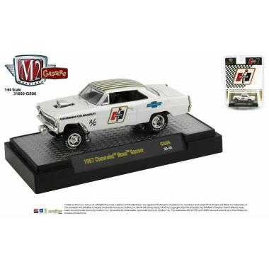 M2 Machines 1:64 Gasser Series 1967 Chevrolet Nova Gasser HURST 