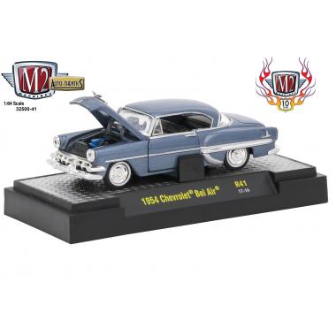 M2 Machines 1954 Chevy Bel Air Grey	