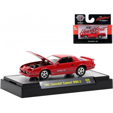 M2 Machines 1:64 1985 Chevrolet Camaro IROC-Z Bright Red