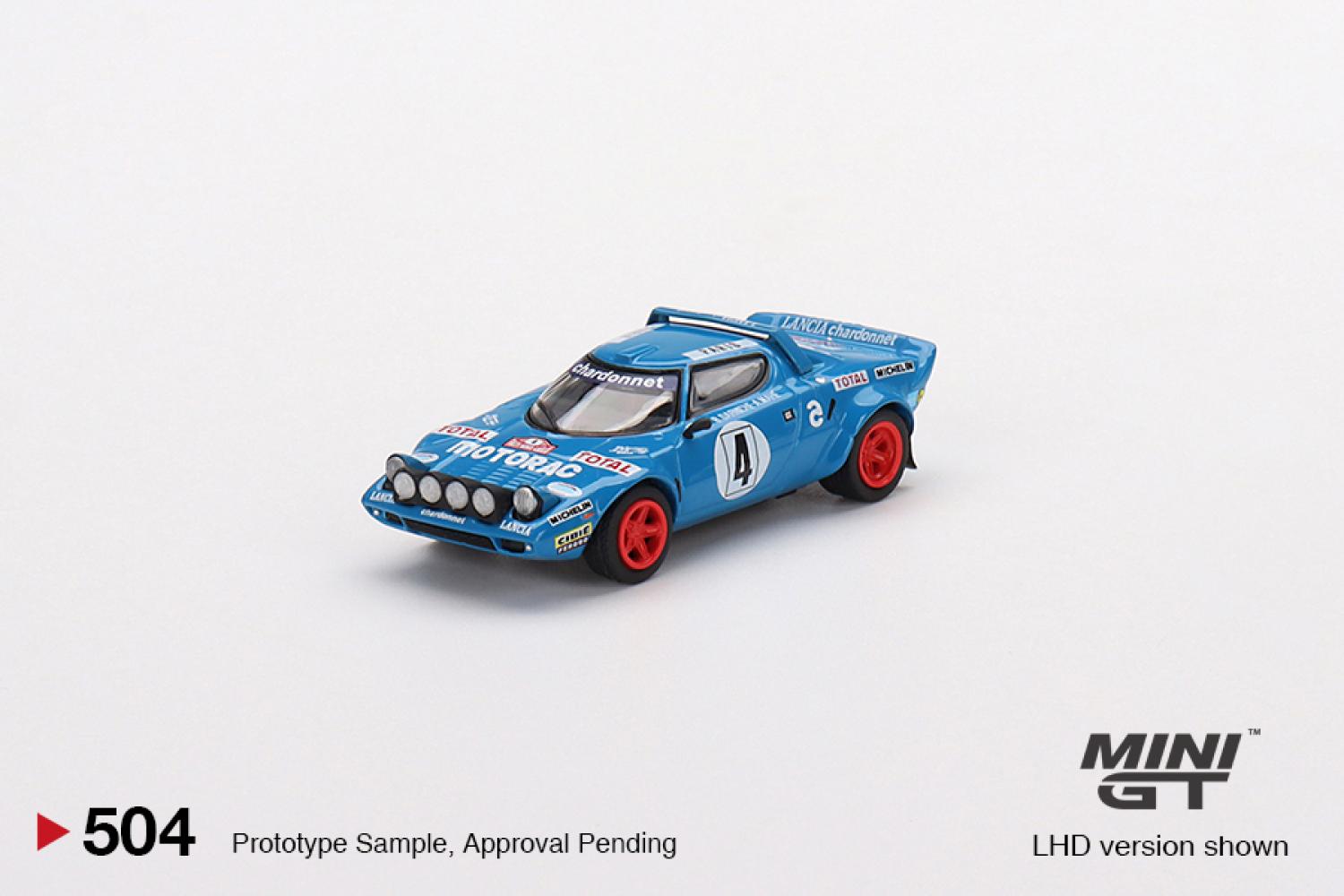 LANCIA STRATOS HF#4 B.DARNICHE-A.MAHE RALLY MONTE CARLO 1981 1/43 IXO