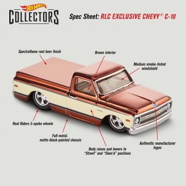 Hot Wheels RLC Exclusive 1969 Chevy C-10