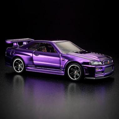Hot Wheels RLC Exclusive Nissan Skyline GTR Purple