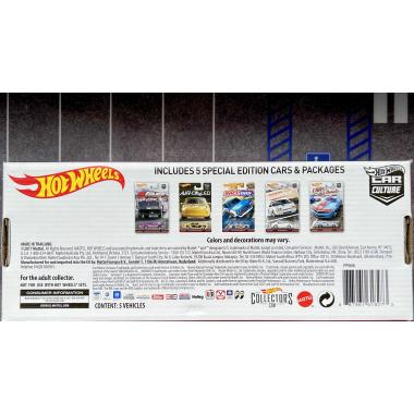 Hot Wheels 2017 Car Culture Red Line Club Premium Box Set