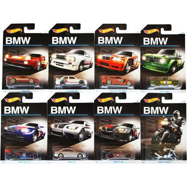 Hot Wheels BMW 100th Anniversary Exclusive Series - Complete Set of 8