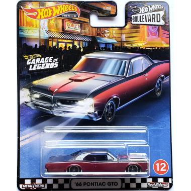 Hot Wheels Boulevard '66 Pontiac GTO Garage Of Legends 