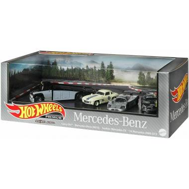 Hot Wheels Premium Mercedes Diorama