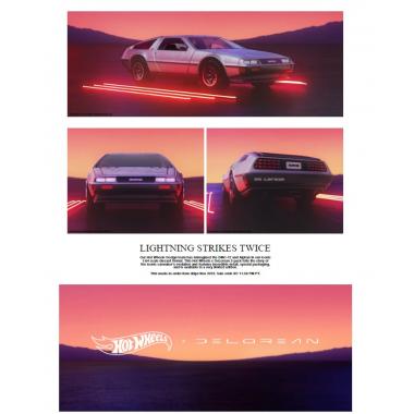 Hot Wheels x DeLorean DMC-12 & Alpha5 Collector