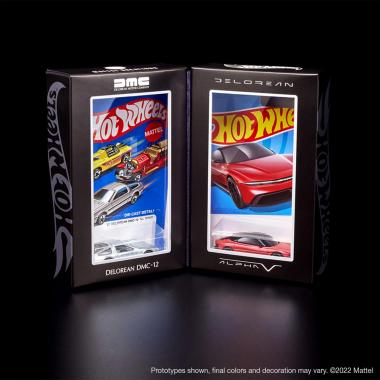 Hot Wheels x DeLorean DMC-12 & Alpha5 Collector