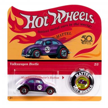 2018 Hot Wheels 50th Anniversary Retro Redlines Complete Set of 5