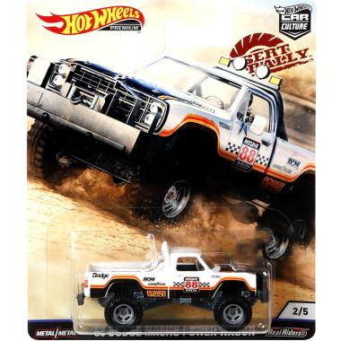 Hot Wheels Car Culture Desert Rally 80 Dodge Macho Power Wagon  