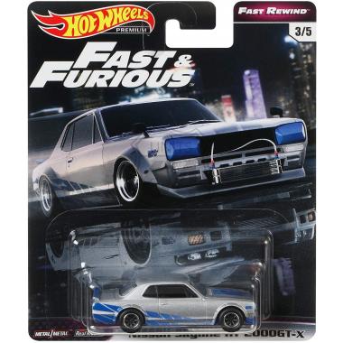 Hot Wheels Furious Fast Rewind Nissan Skyline H/T 2000GT-X