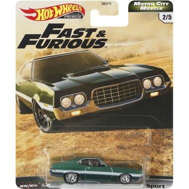 Hot Wheels Fast And Furious Motor City Muscle Ford Gran Torino