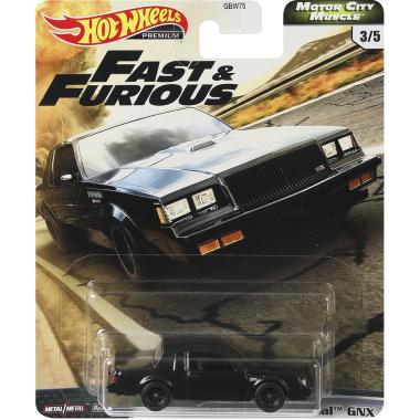 Hot Wheels Fast And Furious Motor City Muscle Set
