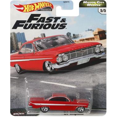 Hot Wheels 2020 Fast And Furious Motor City Muscle Chevy Impala SS 396