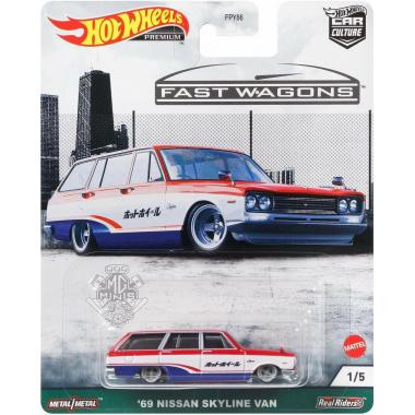 Hot Wheels Car Culture 1969 Nissan Skyline Van 