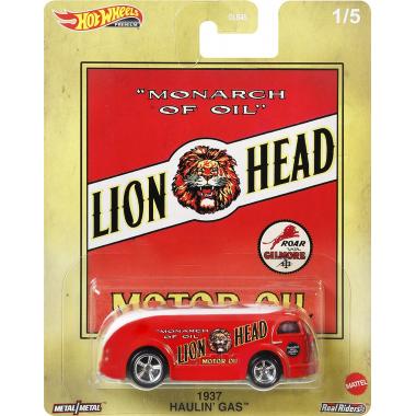 Hot Wheels Premium Pop Culture 1937 Haulin Gas Lion Head