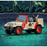 Hot Wheels Jurassic Park Jeep Wrangler & Dr. Ian Malcolm