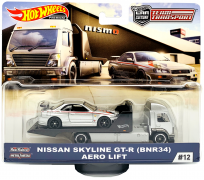 Hot Wheels Team Transport Nissan Skyline GT-R