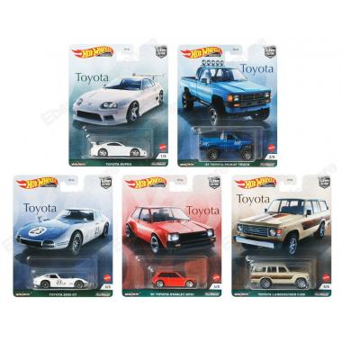 Hot Wheels Premium Car Culture Toyota Set