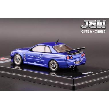 INNO64 Nissan R34 GT-R V-Spec By Mine's Blue 